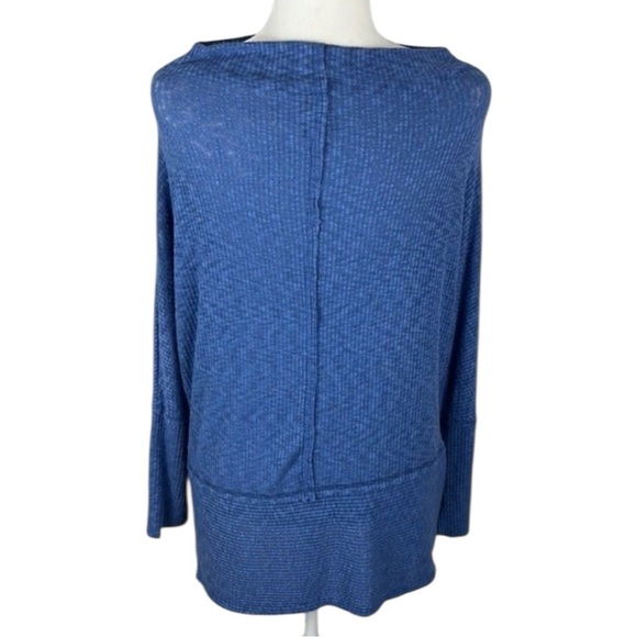 Bobeau Blue Slouchy Knit Tunic Top Size Small - Picture 4 of 8